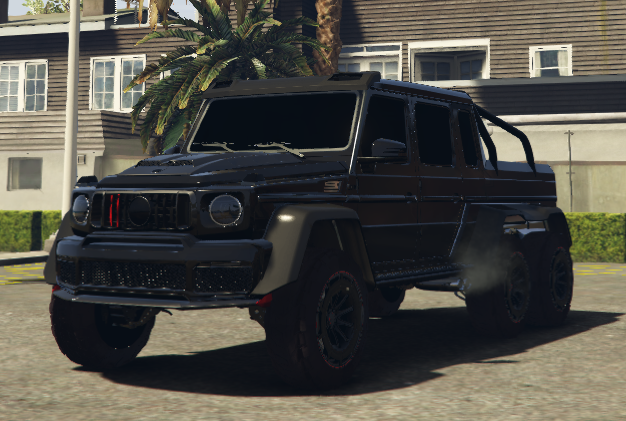 Mercedes-Benz Brabus G900 Xlp Super Black 6x6 2023