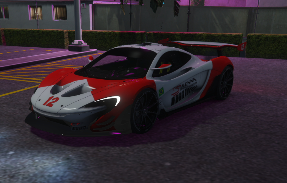 Mclaren Neon P1 2012